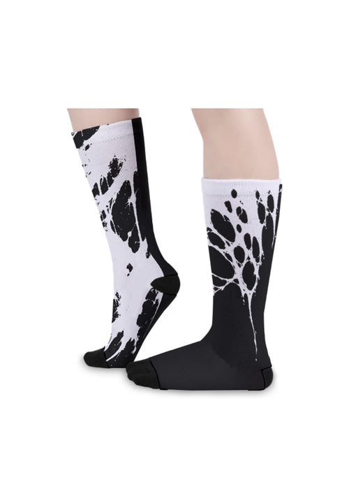 "BLACK FANG" Long Socks