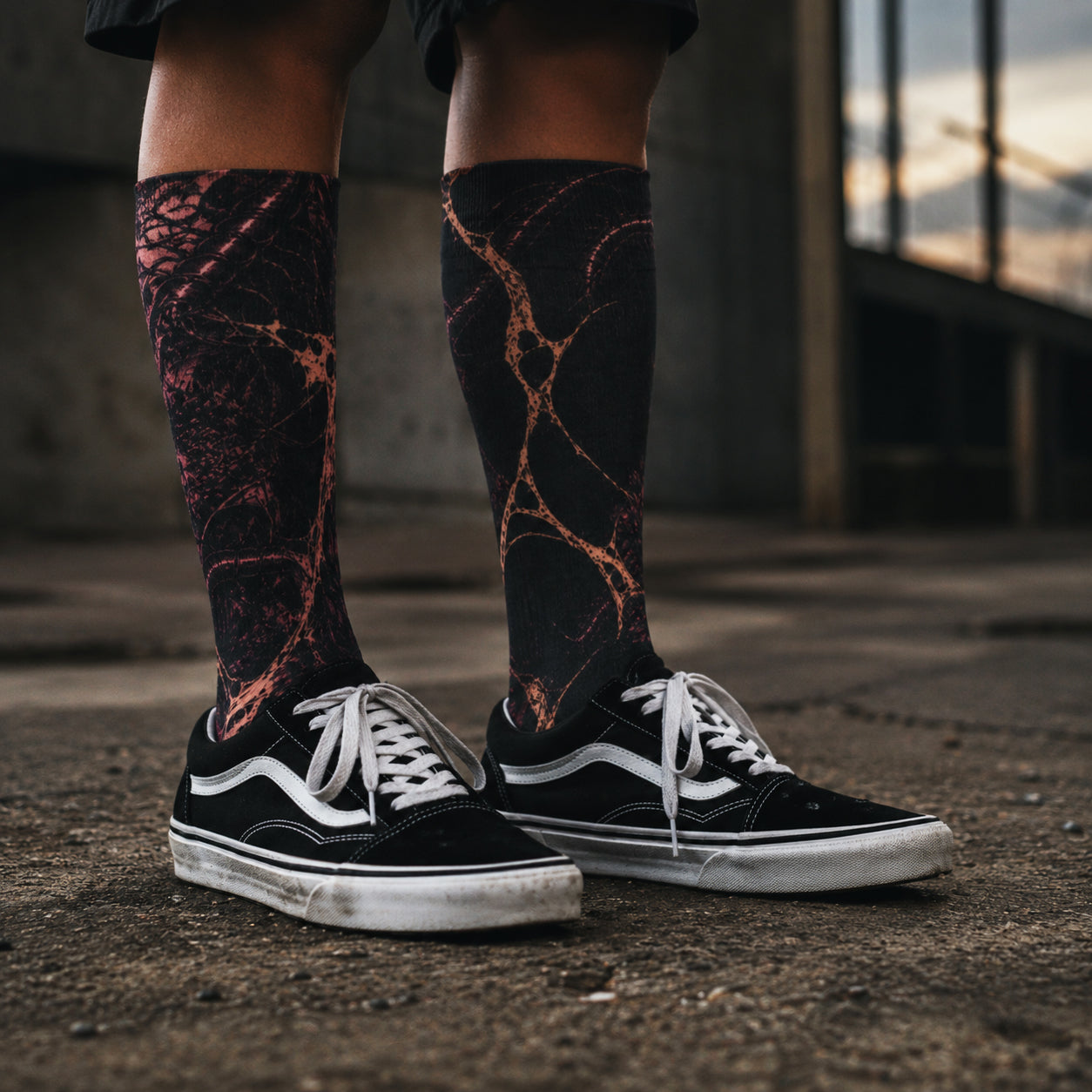 "HUMAN CENTIPEDE" Long Socks