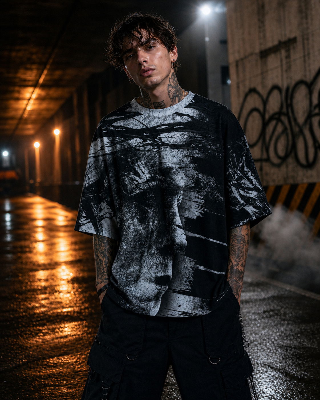 "VOIDWALKER" - Oversized T-Shirt (230GSM)
