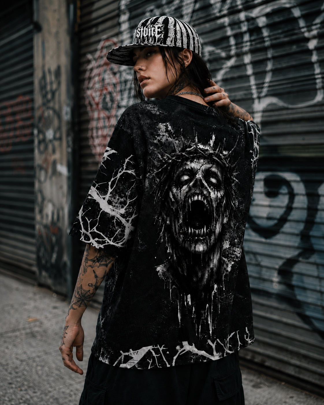 "Ashen Martyr" - Oversized T-Shirt (230GSM)