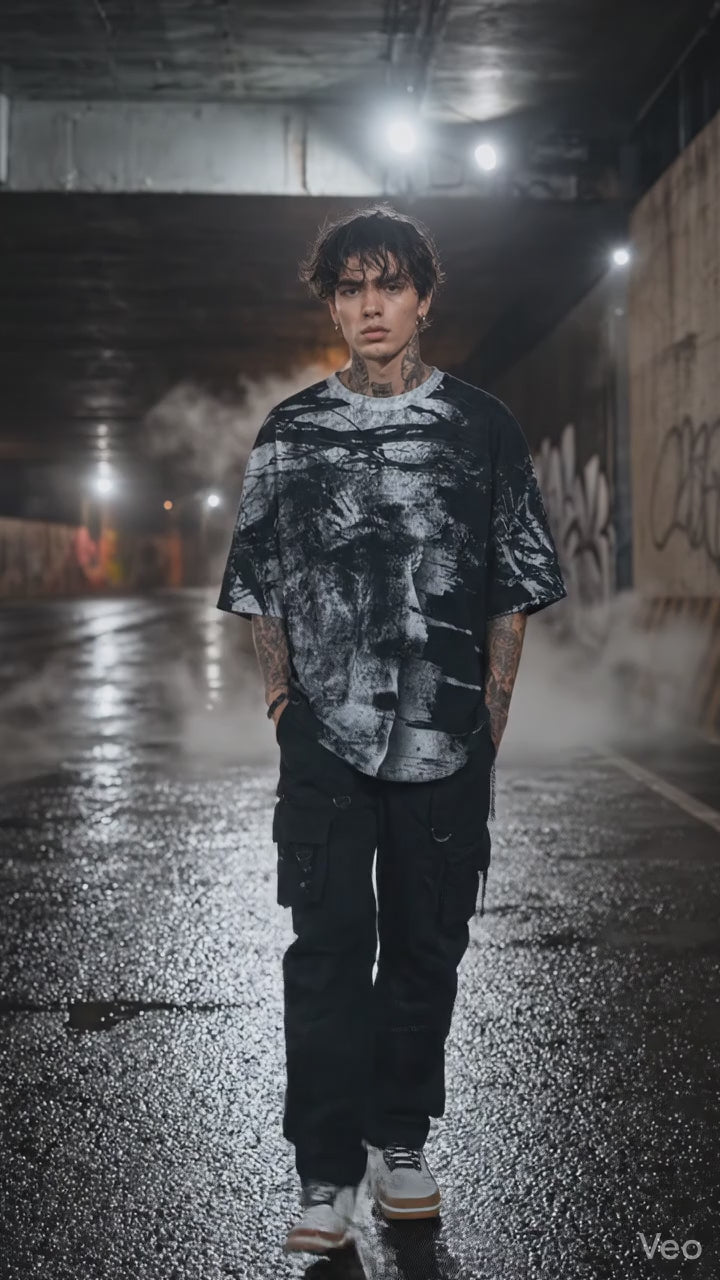 "VOIDWALKER" - Oversized T-Shirt (230GSM)